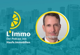 Header L'Immo Podcast mit William Ertz, Invesco Real Estate