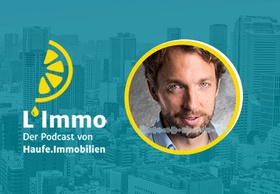 Header L'Immo Podcast mit Dr. Thomas Hillig, Managing Director THEnergy