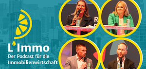 Header REA-Panel Iris für L'Immo-Podcast