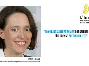 Headerbild L´Immo Podcast mit Katrin Trunec