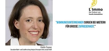 Headerbild L´Immo Podcast mit Katrin Trunec