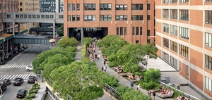 Naherholung in der Stadt: The High Line in New York