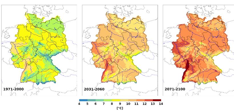 Hitze in den Regionen