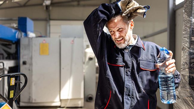 Hitze_Industriearbeiter_Hitzebelastung