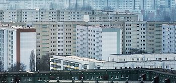 Hochhäuser Hochhaussiedlung Berlin Marzahn