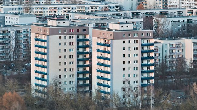 Plattenbauten und Wohnhäuser Berlin Marzahn Biesdorf Hellersdorf