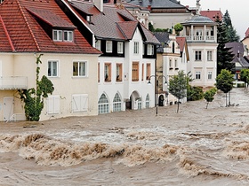 Hochwasser, Naturkatastrophe, Klimawandel
