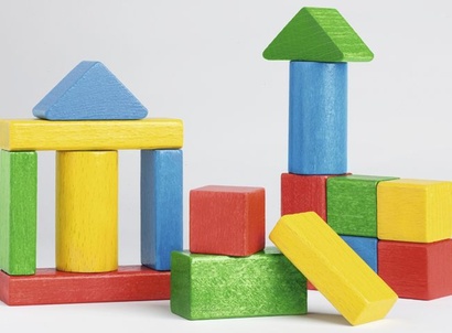 Holzspielzeug, Bausteine