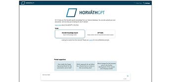 HorváthGPT-Startseite