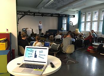 HR-Safari 2015 Computer im Hub-Raum