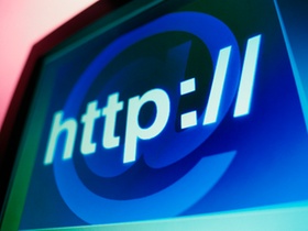 Http auf dunklem Bildschirm