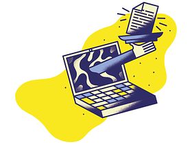 Illustration E-Learning Schwerpunkt Gloss