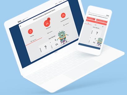 Interaktive (Quiz)-Spiele helfen bei der individuellen Einarbeitung.