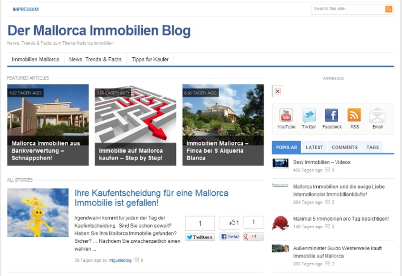 Immobilien-Blogs im Überblick: www.mallorca-immobilien-blog.de