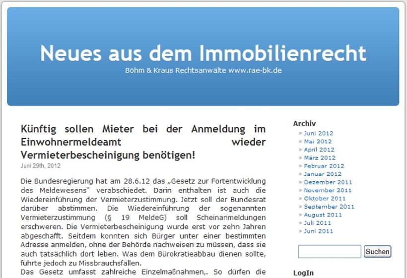 Immobilien-Blogs im Überblick: www.rae-bk.de