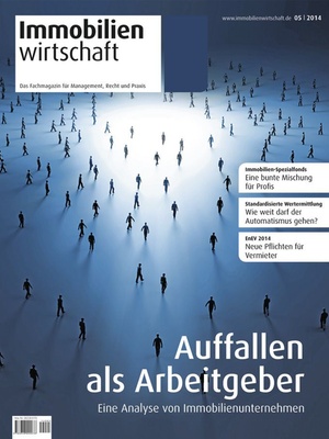 Immobilienwirtschaft Ausgabe 05/2014 | Immobilienwirtschaft: Magazin für Management, Recht, Praxis