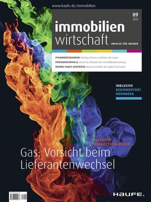 Immobilienwirtschaft Ausgabe 09/2014 | Immobilienwirtschaft: Magazin für Management, Recht, Praxis
