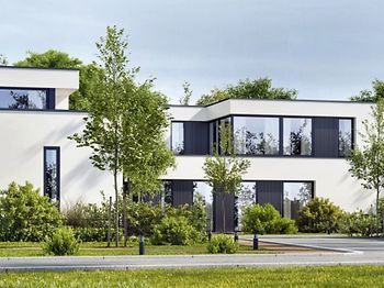 Einfamilienhäuser modern Wohnen Wohnumfeld urban 