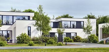 Einfamilienhäuser modern Wohnen Wohnumfeld urban 