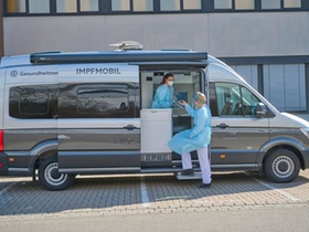 Impfmobil VW Zwickau