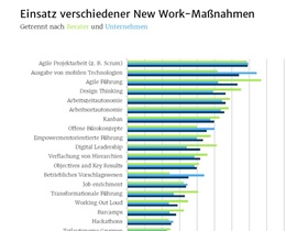 Infografik New Work Barometer