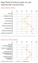 Infografik zur New Work Studie Bruch
