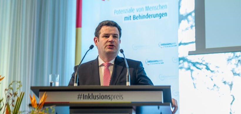 Inklusionspreis 2019, Arbeitsminister Heil