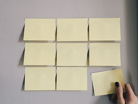 Innovation in der Steuerkanzlei postits
