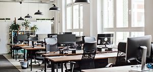 Interieur eines modernen Büros