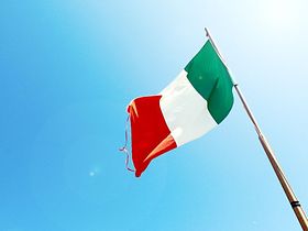 Italienische Flagge Italien