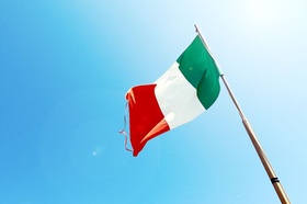 Italienische Flagge Italien