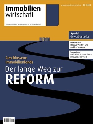Immobilienwirtschaft Ausgabe 4/2010 | Immobilienwirtschaft: Magazin für Management, Recht, Praxis