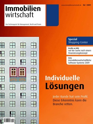 Immobilienwirtschaft Ausgabe 6/2009 | Immobilienwirtschaft: Magazin für Management, Recht, Praxis