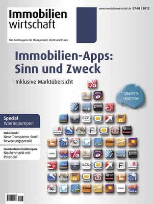 Immobilienwirtschaft Ausgabe 7+8/2012 | Immobilienwirtschaft: Magazin für Management, Recht, Praxis
