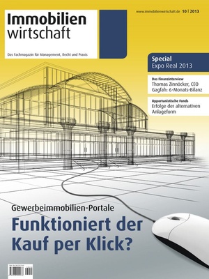Immobilienwirtschaft Ausgabe 10/2013 | Immobilienwirtschaft: Magazin für Management, Recht, Praxis