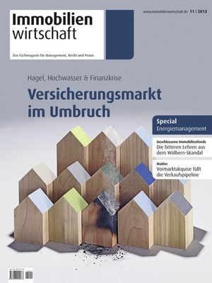 Immobilienwirtschaft Ausgabe 11/2013 | Immobilienwirtschaft: Magazin für Management, Recht, Praxis