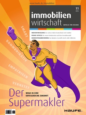 Immobilienwirtschaft 11/2016 | Immobilienwirtschaft: Magazin für Management, Recht, Praxis