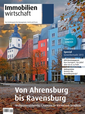 Immobilienwirtschaft Ausgabe 12/2012 | Immobilienwirtschaft: Magazin für Management, Recht, Praxis