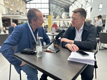 Jörg Seifert (links) und Martin Kaßler