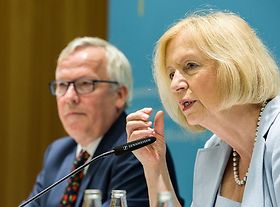 Johanna Wanka und Michael Heister, BIBB