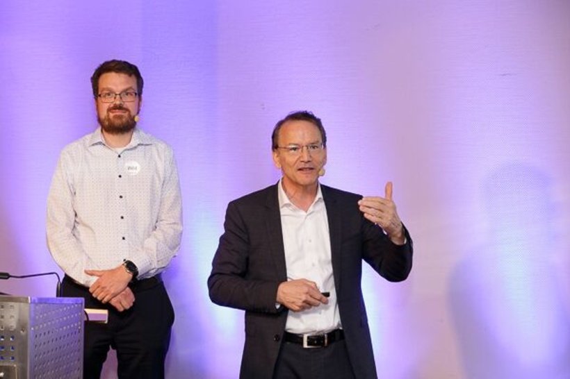Johannes Wild (links) und Berthold Ketterer auf dem Congress der Controller 2019