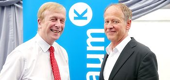 Kienbaum Jahrestagung 2016 Kevin Warwick und Walter Jochmann