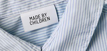 Kinderarbeit Tag Kleidung