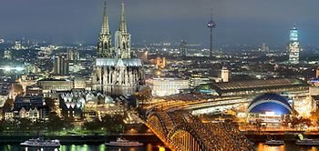 Köln Skyline mit Dom