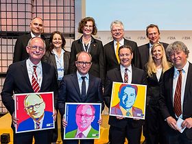 Köpfe-Veranstaltung - Bild von allen Preisträgern