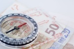 Kompass Geldscheine Euro