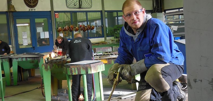 Konstruktionsmechaniker bei Blohm+Voss