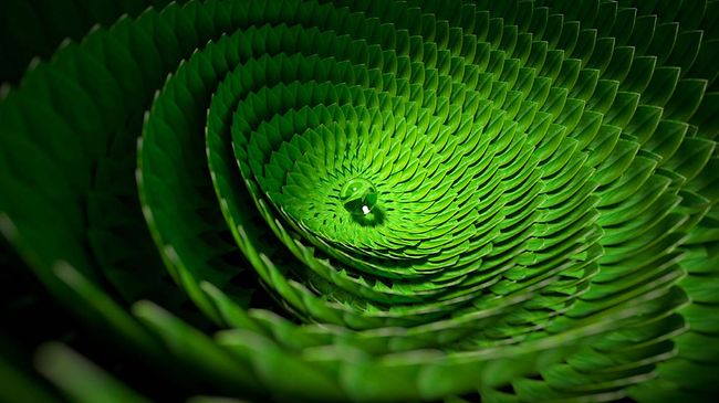 Kreislaufwirtschaft zirkuläres System spirale