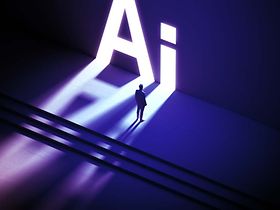 Künstliche_Intelligenz_AI_Symbol_Lichtinstallation