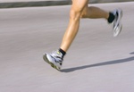 Läufer, nur Beine sichtbar